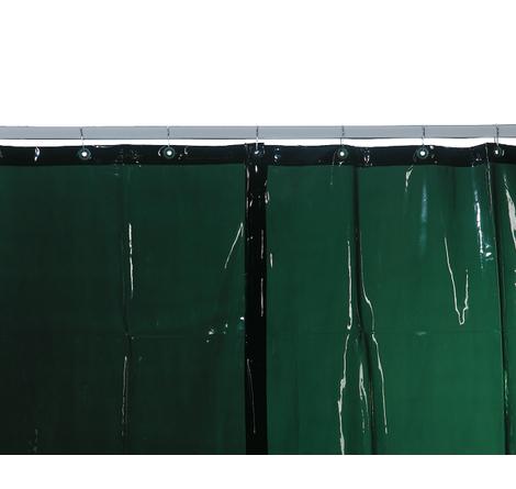 Welding Curtain, Red, DIN EN ISO 25980 - custom size per m²