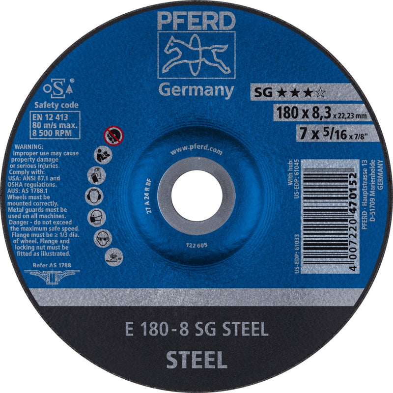 PFERD Navrondeller E 180-8 SG STEEL