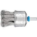 PFERD Ändborstar med skaft, virad tråd PBG 3028/6 INOX 0,15