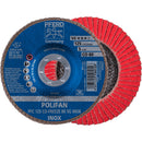 PFERD POLIFAN-lamellrondell PFC 125 CO-FREEZE 80 SG INOX